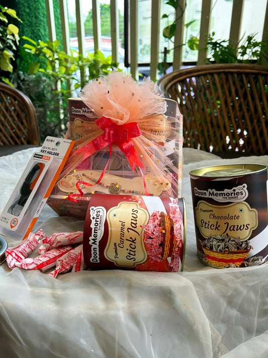 Elegant Gifting Hamper with Premium Stick Jaws by Doon Memories