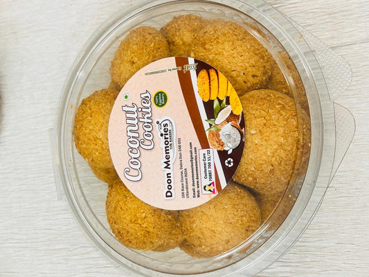 Premium Eggless Coconut Cookies: Tropical Delight in Every Bite