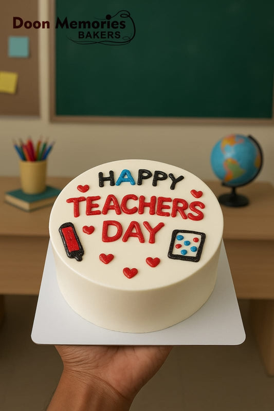Chalkboard Charm Teachers’ Day Cake(450gms)