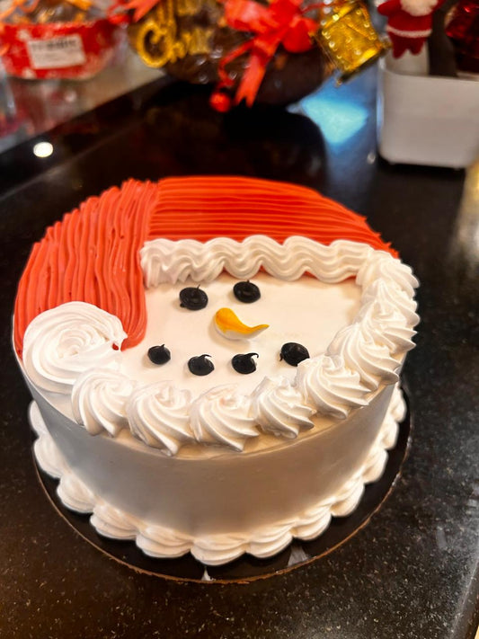 Santa Claus Themed Christmas Cake