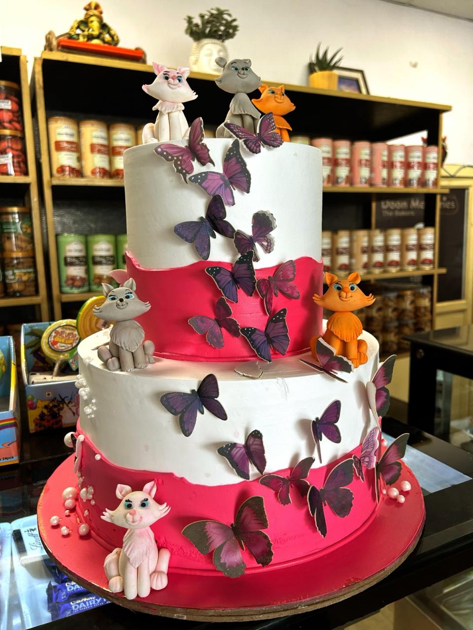  Butterflies Cake | Doon Memories