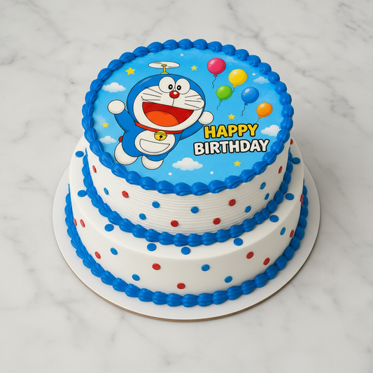 DOREMON PHOTO CAKE