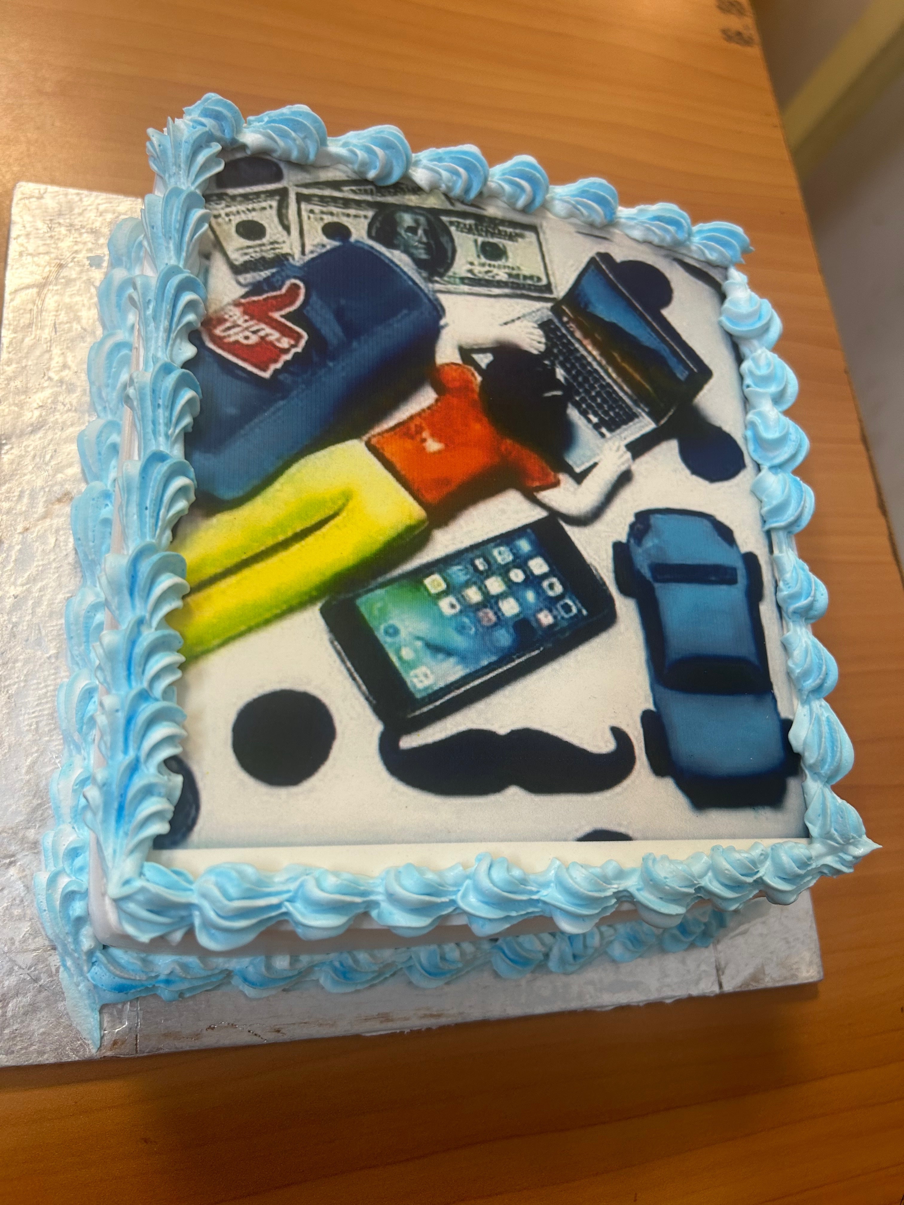 Birthday Cake For Workaholic Husband - cakegift.in