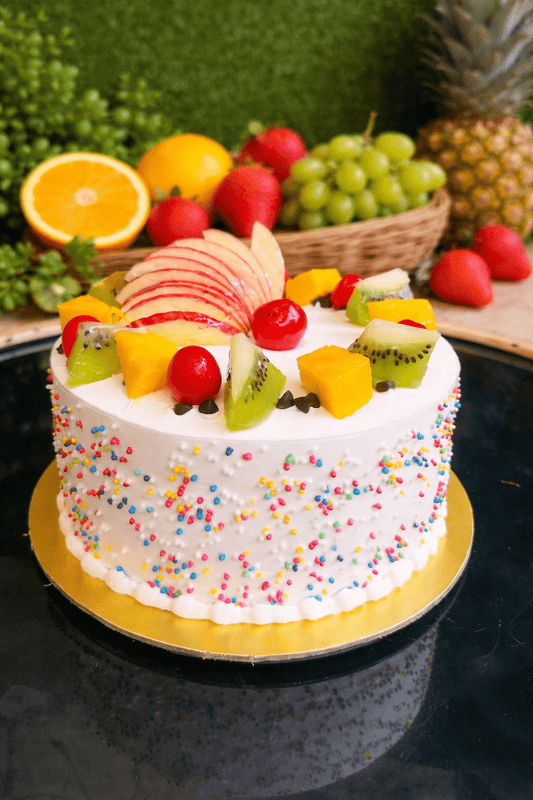 Classic Fresh Fruit Cream Cake