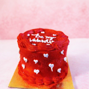 Red Velvet Love Cake