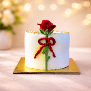 Rose Romance Bento Cake