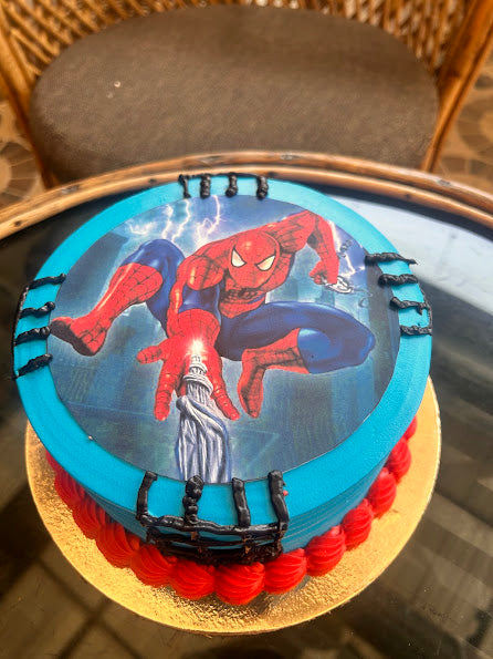 Spidey Power cake