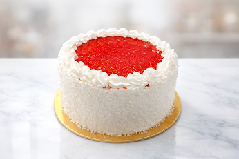Strawberry Snow Delight Cake