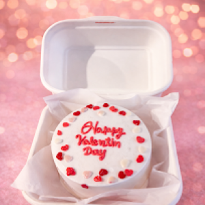 Happy Valentine Bento Cake